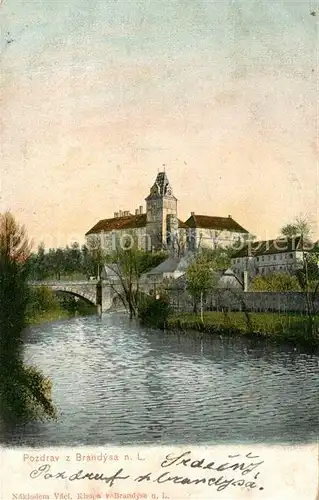 AK / Ansichtskarte Brandys_nad_Labem Stara_Boleslav Schloss Brandys_nad