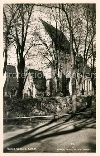 AK / Ansichtskarte Gamla_Uppsala Kyrkan Kirche Gamla_Uppsala