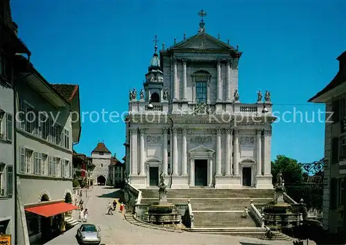 AK / Ansichtskarte Solothurn St Ursen Kathedrale Solothurn