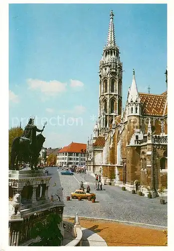 AK / Ansichtskarte Budapest Stadtmotiv mit Kirche Budapest