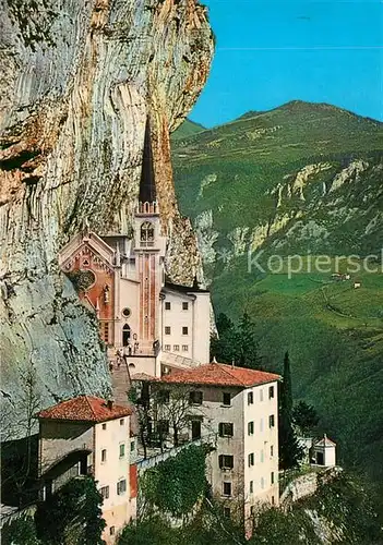 AK / Ansichtskarte Spiazzi_Verona Santuario Madonna della Corona Spiazzi Verona