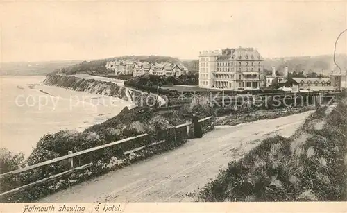 AK / Ansichtskarte Falmouth_Cornwall Hotel Falmouth Cornwall