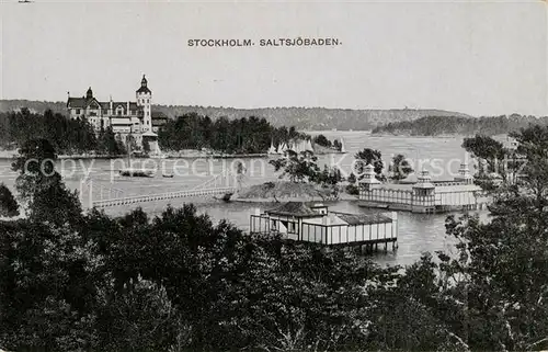 AK / Ansichtskarte Stockholm Saltsjoebaden Stockholm