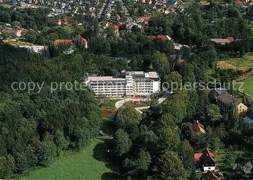 AK / Ansichtskarte Berggiesshuebel Median Klinik Fliegeraufnahme Berggiesshuebel