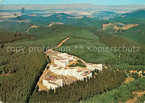 AK / Ansichtskarte Goslar Hahnenklee Fliegeraufnahme Hochwald Ferienpark Goslar