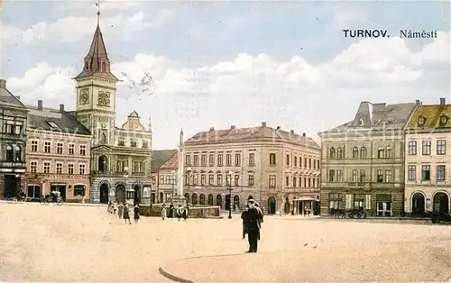 AK / Ansichtskarte Turnov Namesti Turnov