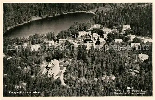 AK / Ansichtskarte Dals_Rostock Kroppefjaells sanatorium flygfoto 