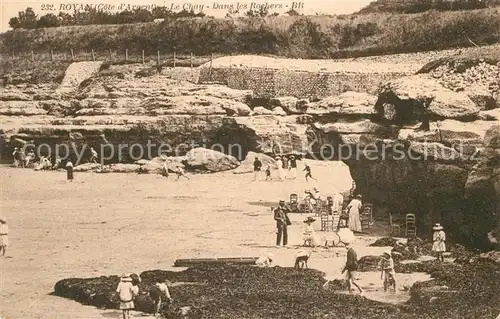 AK / Ansichtskarte Royan_Charente Maritime Le Chay Dans les Rochers Royan Charente Maritime