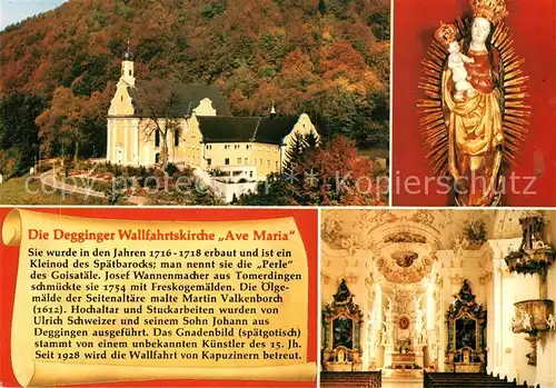 AK / Ansichtskarte Deggingen Wallfahrtskirche Ave Maria Deggingen