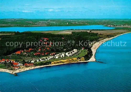 AK / Ansichtskarte Hohwacht_Ostseebad Fliegeraufnahme Hohwacht_Ostseebad