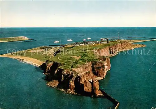 AK / Ansichtskarte Helgoland Fliegeraufnahme Helgoland