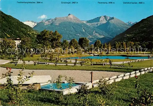 AK / Ansichtskarte Bad_Hofgastein Kurpark Graukogel Feuersang  Bad_Hofgastein