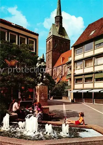 AK / Ansichtskarte Hildesheim Huckup St. Snderaskirche Hildesheim