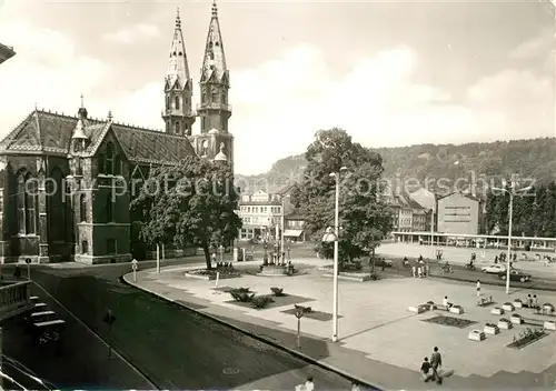 AK / Ansichtskarte Meiningen_Thueringen Platz der Republik Meiningen Thueringen