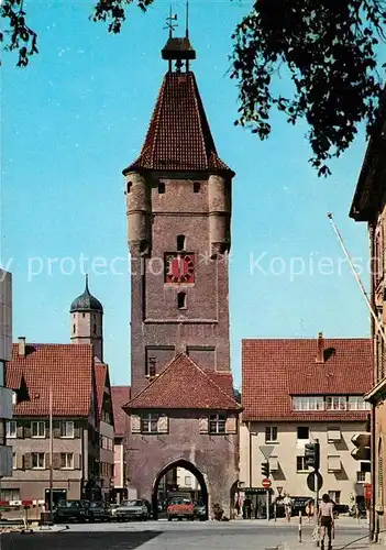 AK / Ansichtskarte Biberach_Riss Tor  Biberach Riss