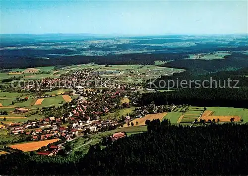 AK / Ansichtskarte Rodt_Lossburg Fliegeraufnahme Rodt Lossburg