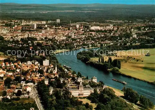 AK / Ansichtskarte Hanau_Main Fliegeraufnahme Hanau_Main