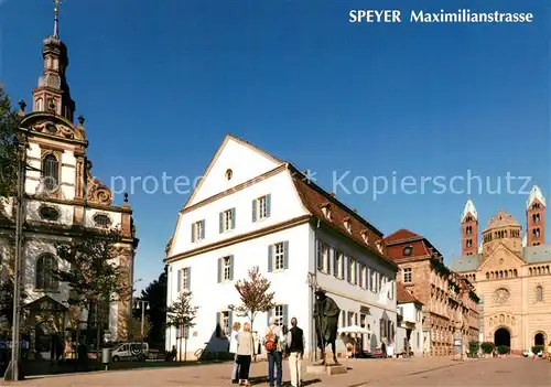 AK / Ansichtskarte Speyer_Rhein Maximilianstrasse Speyer Rhein