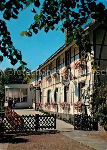 AK / Ansichtskarte Muenster_Westfalen Schlossgarten Restaurant Muenster_Westfalen