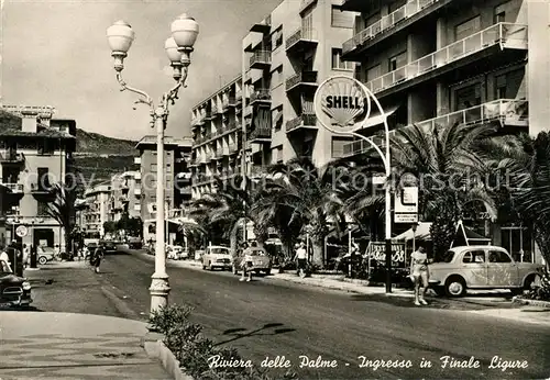 AK / Ansichtskarte Finale_Ligure Ingresso in la citta Riviera delle Palme Finale_Ligure