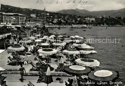 AK / Ansichtskarte Santa_Margherita_Ligure Bagni Baracuda Santa_Margherita_Ligure