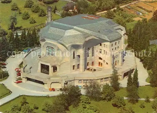 AK / Ansichtskarte Dornach_SO Goetheanum Fliegeraufnahme Dornach_SO