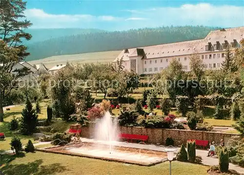 AK / Ansichtskarte Schmallenberg Fachkrankenhaus Kloster Grafschaft Schmallenberg