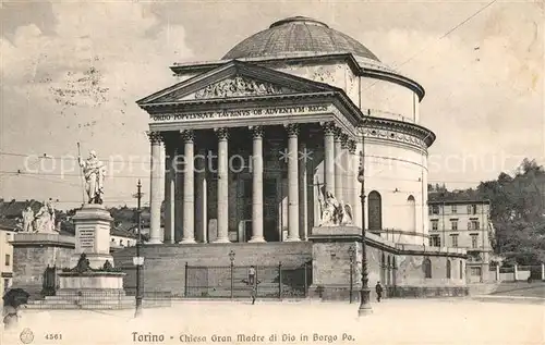 AK / Ansichtskarte Torino Chiesa Gran Madre di Dio Monumento Torino