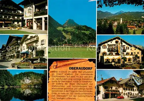 AK / Ansichtskarte Oberaudorf  Oberaudorf