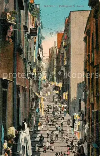 AK / Ansichtskarte Napoli_Neapel Pallonetto Santa Lucia Napoli Neapel