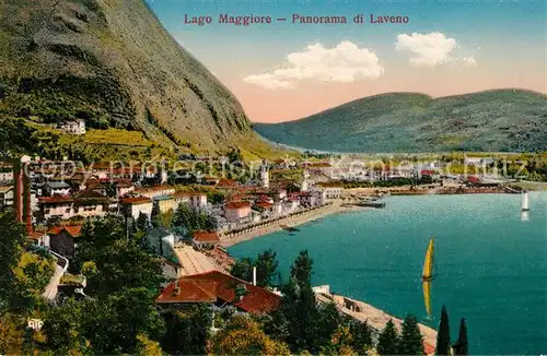 AK / Ansichtskarte Laveno Panorama Lago Maggiore Laveno