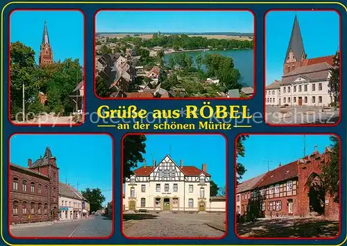 AK / Ansichtskarte Roebel_Mueritz  Roebel Mueritz