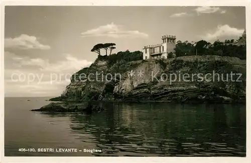 AK / Ansichtskarte Sestri_Levante Scogliera Sestri_Levante