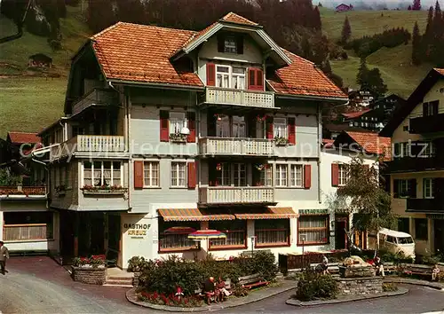 AK / Ansichtskarte Adelboden Hotel Kreuz Adelboden