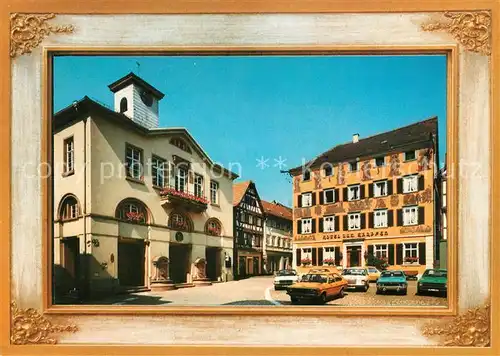 AK / Ansichtskarte Eberbach_Neckar Alter Markt Eberbach Neckar