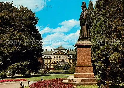 AK / Ansichtskarte Arolsen_Bad Kaiser Wilhelm Denkmal Residenzschloss Arolsen_Bad