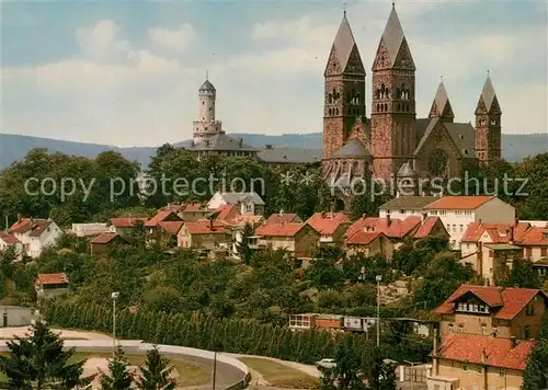 AK / Ansichtskarte Bad_Homburg Schloss Erloeserkirche Bad_Homburg