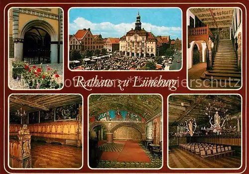 AK / Ansichtskarte Lueneburg Rathaus  Lueneburg