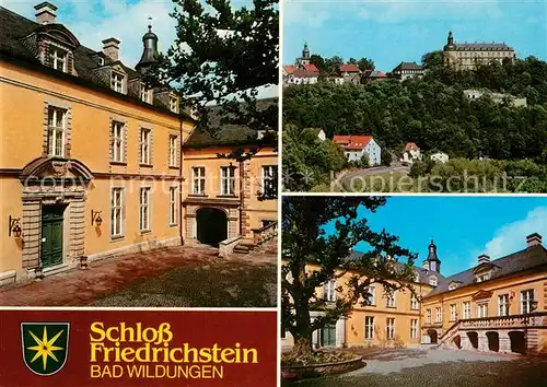 AK / Ansichtskarte Bad_Wildungen Schloss Friedrichstein Bad_Wildungen