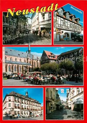 AK / Ansichtskarte Neustadt_Weinstrasse Altstadt Rathaus  Neustadt_Weinstrasse