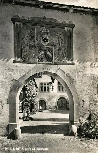 AK / Ansichtskarte Stein_Rhein Kloster St. Georgen Stein Rhein