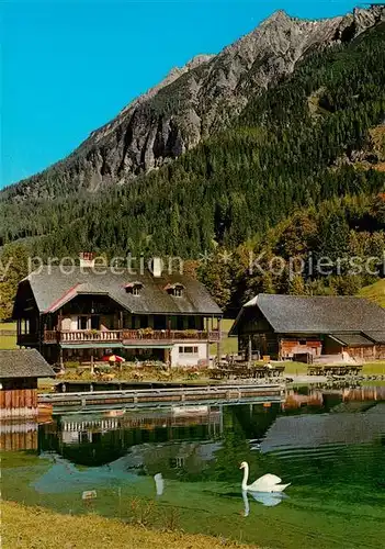 AK / Ansichtskarte Kleinarl Jaegersee im Klainarltal Kleinarl