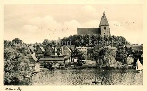 AK / Ansichtskarte Moelln_Lauenburg Panorama Moelln_Lauenburg