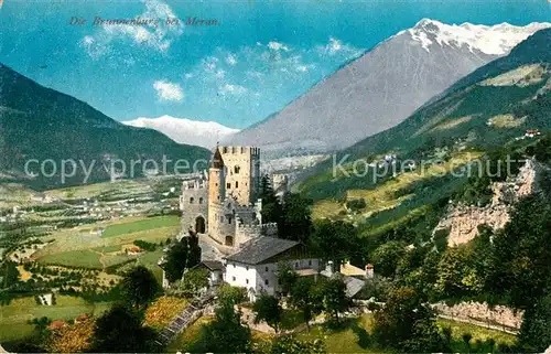 AK / Ansichtskarte Meran_Merano Die Brunnenburg Meran Merano