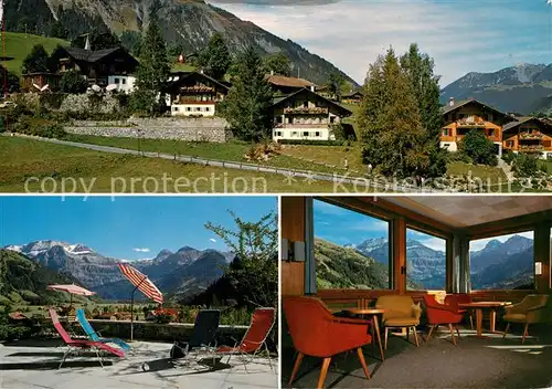 AK / Ansichtskarte Lenk_Simmental Chalet Lenk Ferienheim des SMUV Lenk Simmental