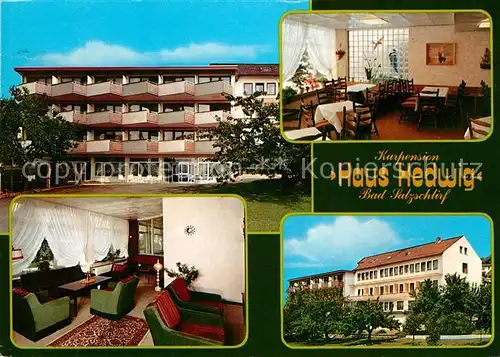 AK / Ansichtskarte Bad_Salzschlirf Kurpension Haus Hedwig Bad_Salzschlirf