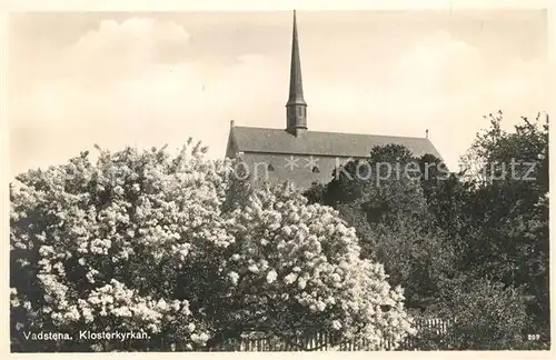 AK / Ansichtskarte Vadstena Klosterkyrkan Vadstena