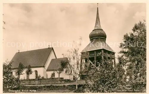 AK / Ansichtskarte oestersund Froesoe Kyrka oestersund