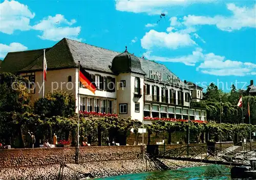 AK / Ansichtskarte Unkel_Rhein Rheinhotel Schulz Unkel Rhein