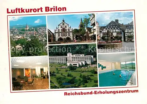 AK / Ansichtskarte Brilon Reichsbund Erholungszentrum Brilon